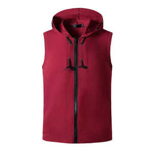 Camiseta Deportiva con Capucha Personalizada, Ligera, sin Mangas, para Gimnasio, Musculación y Culturismo - Product Image 5