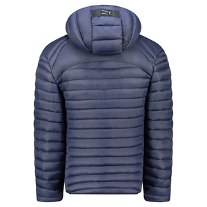 Veste bouffante classique respirante à fermeture éclair de qualité supérieure par temps froid pour hommes veste de vêtements froids lourds en gros avec logo personnalisé - Product Image 3