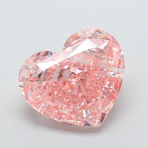 Diamante Rosa Intenso de Laboratorio, Corte Corazón, 10.03ct, SI1 - Product Image 1