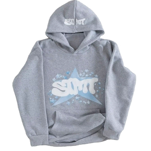 Taux raisonnable hommes sérigraphie sweats à capuche dernier style anti-rides meilleur matériel sérigraphie sweats à capuche entièrement personnalisés - Product Image 1