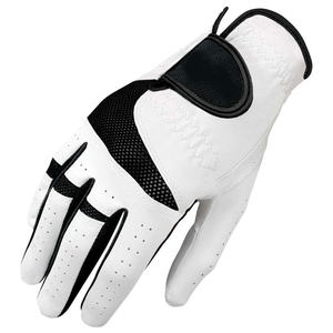 Guantes de Golf de Cuero Genuino Transpirables y Cómodos, Antideslizantes, con Logotipo Personalizado, para Mano Izquierda o Derecha, Suaves - Product Image 2