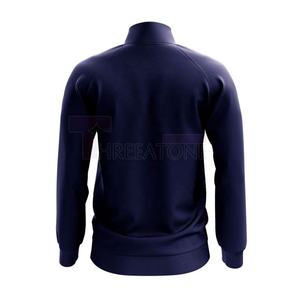 Veste de sport fonctionnelle pour hommes avec fermeture éclair durable et col haut Veste de sport et de course pour hommes - Product Image 3