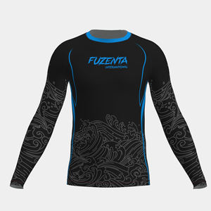 Camiseta Deportiva de Manga Larga para Hombre, Diseño Personalizado por Sublimación, para Gimnasio, Culturismo, Compresión, Ropa Urbana - Product Image 1