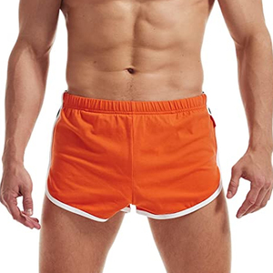 Hoochi <span class=keywords><strong>doddy</strong></span> người đàn ông của phòng tập thể dục quần short giản dị 100% cotton polyester bãi biển Quần Short tùy chỉnh sọc mô hình chống nhăn bán buôn - Product Image 4