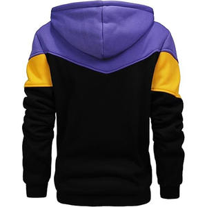 Sweat à capuche zippé hommes sweats à capuche en gros poids lourd premium sweats à capuche à fermeture éclair bas prix thermique téléchargé par robe de sport - Product Image 5