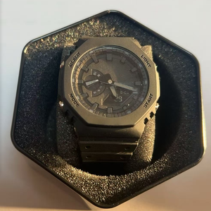 Orologi in Acciaio Inossidabile Serie G con Quadrante in Acrilico, Resistenti all'Acqua 10m, Chiusura Nascosta - Una Alternativa Premium Accattivante - Product Image 2