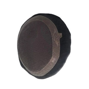 Perruque et patchs de cheveux 100% humains Remy indiens, prothèse, ondulation naturelle, ondulation profonde, cheveux Taz Bangladesh, bonnet U-Part, écologique - Product Image 1