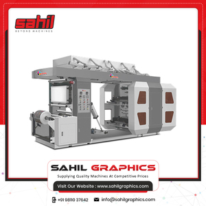 Impresora flexográfica de alta velocidad completamente automática Impresora flexográfica disponible a un precio asequible - Product Image 2