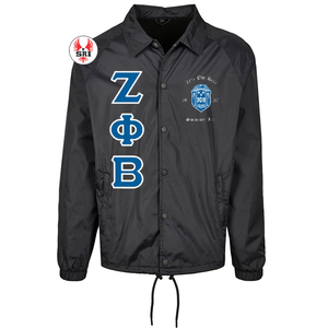 Zeta Phi Beta Sorority Veste matelassée brodée pour femmes Veste d'entraîneurs personnalisée en polyester Nylon Équipement de sororité pour femmes - Product Image 6