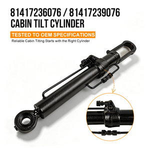 Cylindre d'inclinaison de cabine 81417236076 81417239076, vérin hydraulique de levage de cabine pour camions MAN F90 M2000 E2000 F2000, pièces de rechange pour carrosserie - Product Image 1