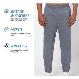 Pantalon décontracté imperméable à séchage rapide de haute qualité pour hommes extensible dans les quatre sens lâche léger respirant taille haute jogger toile - Product Image 5