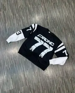 Heavyweight 100% Cotton Oversized <b>Crop</b> Short Sleeve <b>T</b>-<b>Shirt</b> with Drop Shoulder and Boxy <b>Fit</b> - Product Image 5