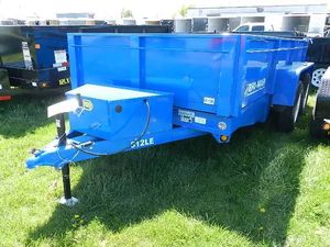 รถดัมพ์เทรลเลอร์แบบเพลาเดียวอุปกรณ์ในฟาร์ม - Product Image 4