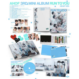 AHOF - RUN TO YOU มินิอัลบั้มชุดที่ 3 รุ่น PHOTOBOOK (HEART / RUSH / Set Ver) - Product Image 2