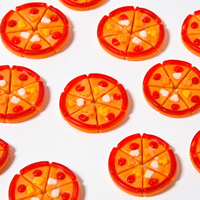Bonbons Gommeux Pizza en Gros, Personnalisés OEM ODM, Fabricant Marque Privée, Halal, Saveurs Assorties Fruitées Sucrées et Acidulées, TIK TOK