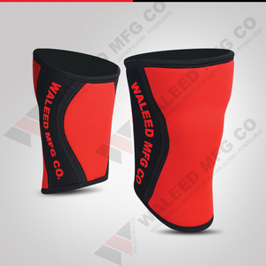 Manchon de compression pour genou en néoprène 7 mm, pour sport, musculation et powerlifting, avec logo personnalisé - Product Image 5