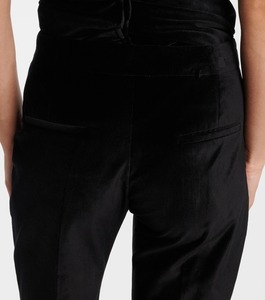 Pantalon de survêtement évasé élégant pour femme, en dentelle, coupe ample, tenue de yoga haut de gamme ODM, écologique, séchage rapide, respirant, 100 % coton - Product Image 3