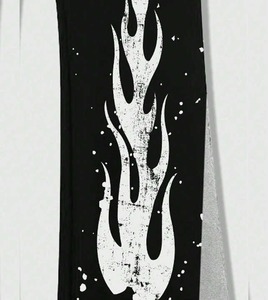 Pantalon de survêtement léger 100% coton de l'usine directe pour hommes pantalon évasé de survêtement mi-bouffant décontracté avec évasé - Product Image 6