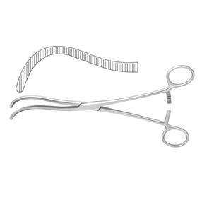 Pinza de Pedículo Renal Mayo Guyon de 23.5 cm, Acero Inoxidable Alemán, Instrumento Curvo Manual, Base Quirúrgica para su Uso - Product Image 4