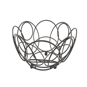 Bol à fruits rond en fil métallique fait main pour accessoire de table qualité durable à prix compétitif - Product Image 5