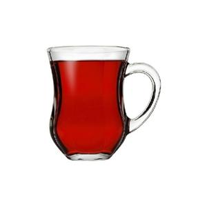 Infuso tè in vetro con manico 6 pezzi