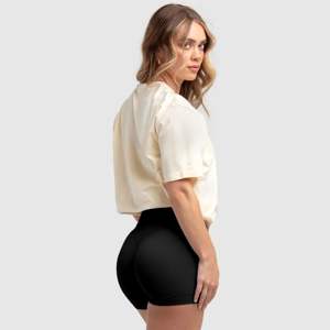 Camisetas de peso pesado para mujer, camiseta informal para mujer, camiseta de gran tamaño, transpirable, 100% de algodón - Product Image 2