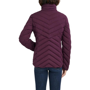 <b>Womens</b> Down <b>Jacket</b> Sporty Lightweight Warm Puffer Coat With Custom Colors Sizes Logo Options And OEM ODM Label Services Design - Product Image 6