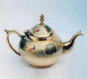 Low Price Best Selling Pure Brass Tea <b>Kettle</b> Pot Handcrafted Design Serving Tea Coffee . - Product Image 5