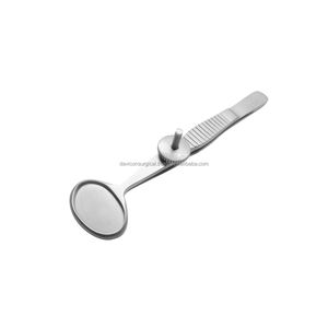 Desmarres Chalazion คีมคีบรูปไข่แผ่นแข็งด้านล่างกว้าง2.5ซม. กว้าง3.1/2นิ้ว - Product Image 4