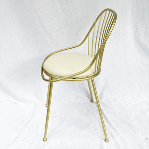 Chaise contemporaine rembourrée en bronze GCF093 pour bureau à domicile et salle à manger – Mobilier de maison confortablement conçu - Product Image 6