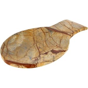 Vente chaude Plateau De Service En Marbre Brun Design Élégant avec Finition Naturelle Qualité D'exportation Prix Bas quantité minimale de commande 100pcs - Product Image 1