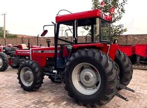 Tracteur agricole Massey Ferguson 385 4x4 d'occasion Transmission AC 4X4 MF 290 4X4 MF 390 Moteur CAB Tracteur à roues Core Composant de moteur - Product Image 4