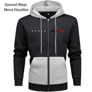 Sweat-shirts à capuche pour hommes avec logo imprimé, 100% coton, vêtements décontractés - Product Image 3
