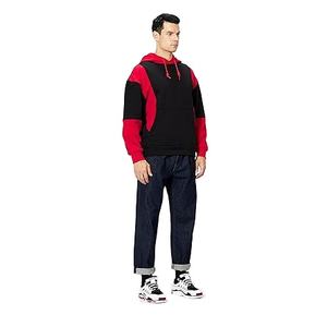 Sudadera con Capucha de Alta Calidad de 500 g/m² para Hombre, Estilo Francés, Hombros Caídos, Estampado, Talla Grande, Sin Cordones - Product Image 4