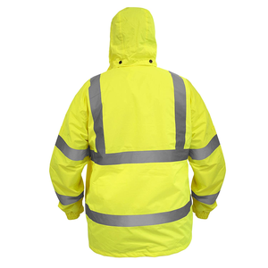 Servicio OEM al aire libre reflectante de alta visibilidad chaquetas de trabajo de seguridad impermeable cómodo mejor diseño todos los colores chaqueta de trabajo de seguridad - Product Image 5