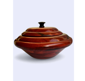 Nouveau top fait à la main en bois hot pot chapati boîte boîte de riz garde les aliments au chaud et frais casserole ustensiles de cuisine pour la maison cuisine restaurant 2025 - Product Image 6