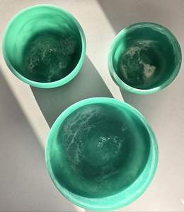 CUENCO DE RESINA DE ESCOBA COCINA Y ENSALADA DE RESINA SUPERIOR Nuevo diseño que sirve Logotipo personalizado y los mejores colores disponibles - Product Image 4