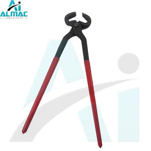 ALMAC Venta al por mayor Pinza para pezuñas de caballo Acabado Dall Pinzas para pezuñas veterinarias de acero inoxidable alemán con mango de agarre de PVC - Product Image 1