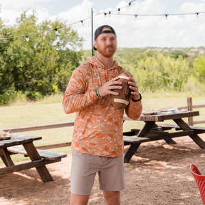 Men Performance Sports <b>Hoodie</b> Lightweight Activewear Pullover Moisture Control <b>Gym</b> Training Hoodies - Product Image 6