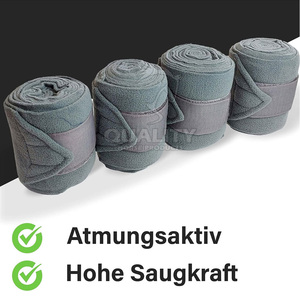 Bandages de cheval réglables pour la performance et la récupération Bandages de cheval en coton et néoprène doux - Product Image 3