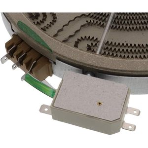 Pièces de cuisinière à gaz/électrique manuelle à double élément radiant WB30T10135, surface en acier inoxydable et céramique, pour usage domestique - Product Image 5