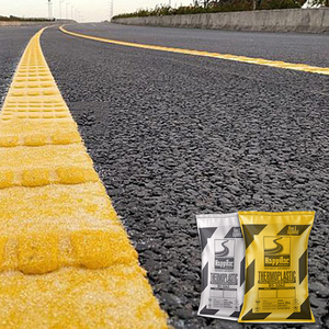 Eco-Friendly Reflective Highway Safety Powder Luminous Thermoplastic Road Line Marking Paint Acrylic-Based <b>Spray</b> - Product Image 1