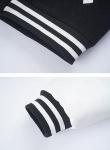 Venta al por mayor de chaqueta de talla grande para hombre College Team Varsity chaqueta hecha a medida de lana mangas de imitación con capucha en blanco escuela carta de béisbol - Product Image 6