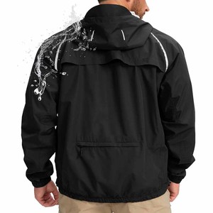 Chaqueta ligera para correr unisex, transpirable, con protección UV, a prueba de viento y resistente al agua, tejido de punto - Product Image 2