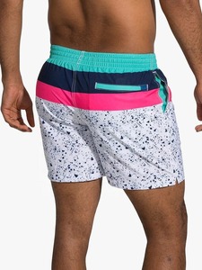 กางเกงขาสั้นกีฬาลำลองผู้ชายแบบสั่งทำพิเศษ ผ้าตาข่าย โพลีเอสเตอร์ 100% น้ำหนักเบา เอวกลาง แห้งเร็ว คุณภาพสูง ลายเรียบ ขายส่ง - Product Image 6