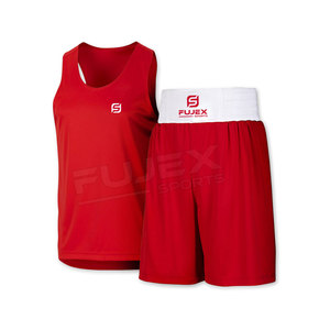 Uniforme de Boxeo para Hombre de Alta Calidad en Color Personalizado, Cómodo y Duradero, de Poliéster/Nailon, con Opción de Logotipo Personalizado - Product Image 1
