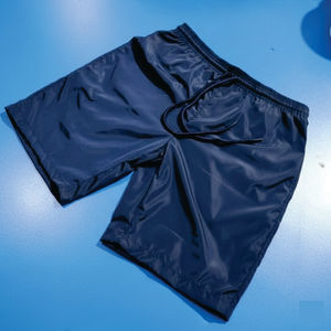 Custom Logo 280Grams Cotton Polyester Solid Casual <b>Elastic</b> Mid <b>Waist</b> Sports <b>Men's</b> <b>Shorts</b> - Product Image 3