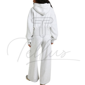 Chándal Ligero con Capucha para Mujer, Talla Grande, con Logotipo Personalizado, Diseño 2 en 1, Tendencia, Precio Bajo - Product Image 5