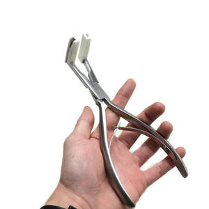 Wholesale Mini Hair Extension Plier <b>Crochet</b> <b>Hook</b> Loop Micro Nano Rings Beads Hair Extension Tools for Hair Extensions - Product Image 1