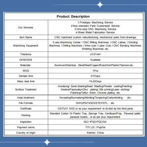 Chính xác <span class=keywords><strong>CNC</strong></span> chế tạo khối thép không gỉ các ứng dụng kỹ thuật đa năng với các đường viền độc đáo cho dây EDM & chuốt - Product Image 6